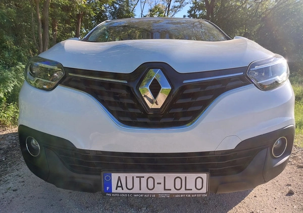 Renault Kadjar cena 51000 przebieg: 82000, rok produkcji 2016 z Gubin małe 596